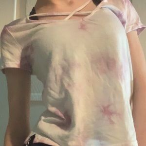 Purple Tye-Dye Tee Shirt